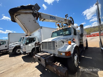 2000 Pico PCPT-33 33 ft on 2000 International 4900 4x2 Cable Placer Lkw-Arbeitsbühne (Inoperable)