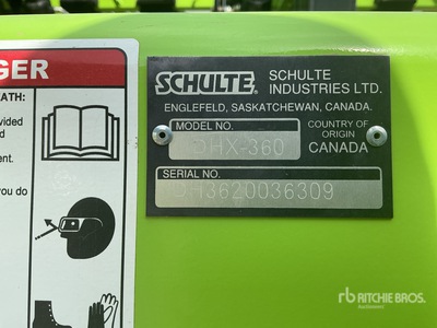 2023 Schulte DHX-360 36 ft High-Speed SoilStar Herse à disques