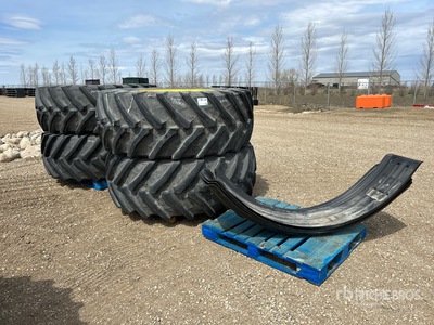 Quantity of (4) Trellborg TM1000 High Power  IF650/65R38 Tires - Fits John Deere R4038
