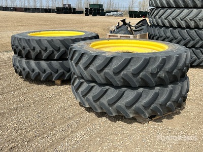 Quantity of (4) Firestone Radial All Traction RC IF380/90R46 Tires - Fits John Deere R4038