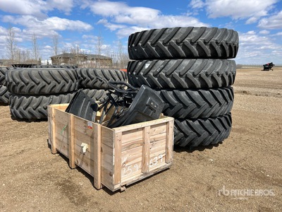 Quantity of (4) Michelin 480/80R50 Pneumatici - Fits John Deere R4045