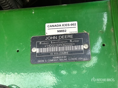 2022 John Deere X91000 Combine Harvester
