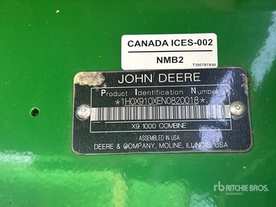 2022 John Deere X91000 Combine Harvester