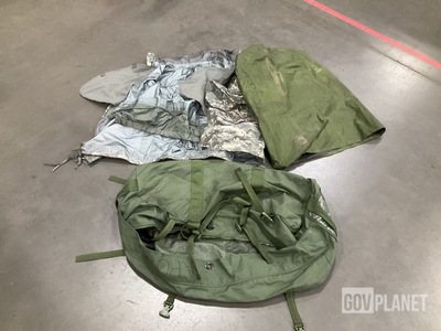 (46) Duffel Bags, (11) Cold Weather Parkas & Assorted Items