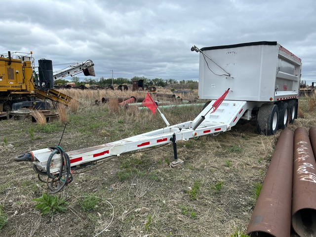 2010 Cornhusker 800RHT230 16 ft 6 in Tri/A Aluminum Pup Dump Trailer