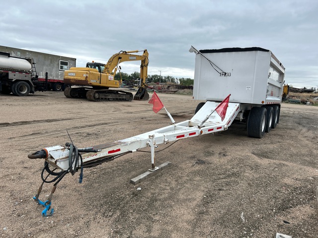 2013 Cornhusker 800RHT230 16 ft 6 in Tri/A Aluminum Pup Dump Trailer