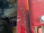 General Appearance with Frame Stamp Serial Number/VIN Photo