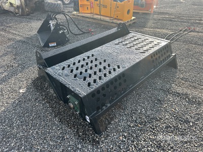 2026 GIYI GY-RR78 78 in Skid Steer Rock Rake (Unused)