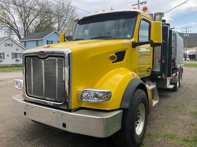 2023 Aquatech on 2023 Peterbilt 377 6x4 Sewer Cleaner Truck