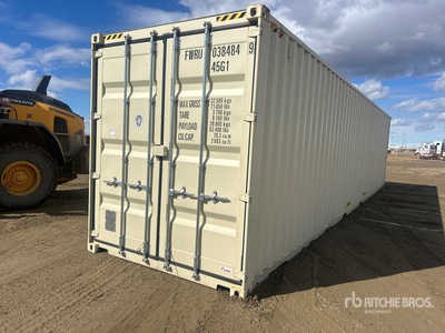 2025 40 ft High Cube Storage Container
