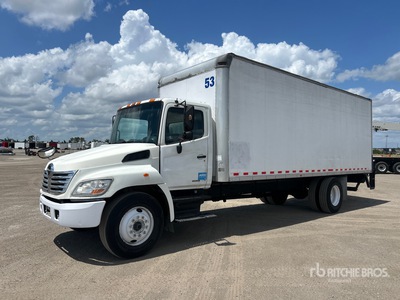 2007 Hino 268 4x2 Van Truck