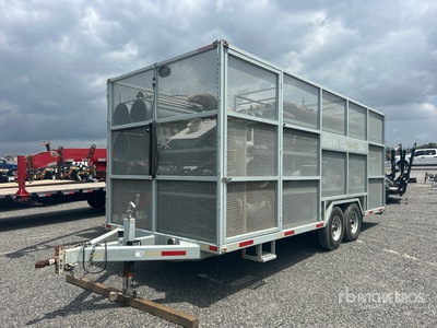 Industrial Vacuum IVT 20 ft x 8 in T/A Aanhangwagen voor pijpbehandeling