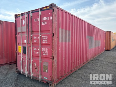 1999 40 ft High Cube Storage Container
