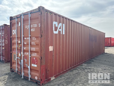 2007 40 ft High Cube Storage Container