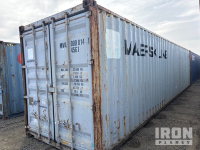 2008 40 ft High Cube Storage Container