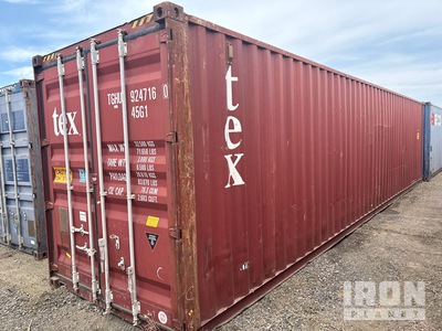 2007 40 ft High Cube Storage Container