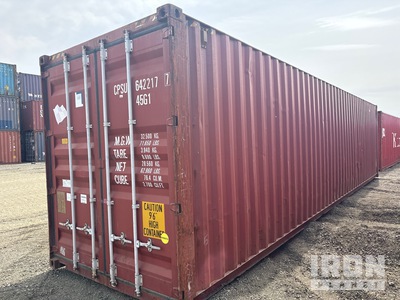 2005 40 ft High Cube Storage Container