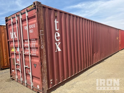 2007 40 ft High Cube Storage Container