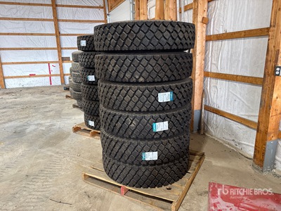 Quantity of (6) Jinyu JD721 11R24.5 Pneus (Unused)