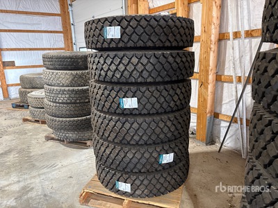 Quantity of (6) Jinyu JD721 11R24.5 Pneus (Unused)