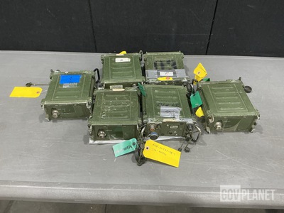 (6) Harris RF-7800R-RC Remote Control Units
