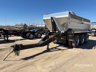 2016 Cross Country 17 ft Tri/A Pup Dump Trailer