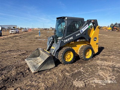 2017 John Deere 318G Skid Steer Loader