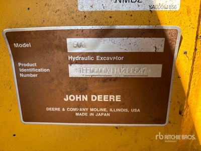 2017 John Deere 60G Mini Excavator