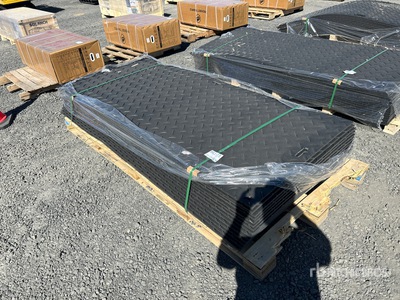 Quantity of (15) SDLANCH IRGPM 42 in x 95 in (.5 in Thick) Ground Protection Mats Varios, tienda, almacen, consumidor (Unused)