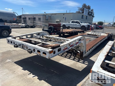 1998 Murray T/A Removable Gooseneck Lowboy Trailer