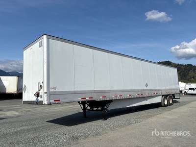 2013 Wabash 53 ft x 102 in T/A Remolque de furgoneta