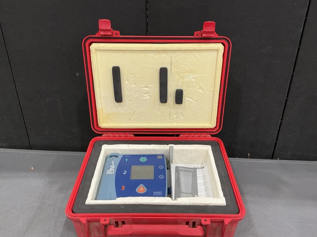 (4) Philips HeartStart Automatic External Defibrillators