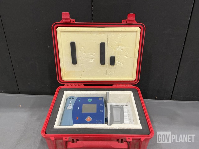 (4) Philips HeartStart Automatic External Defibrillators