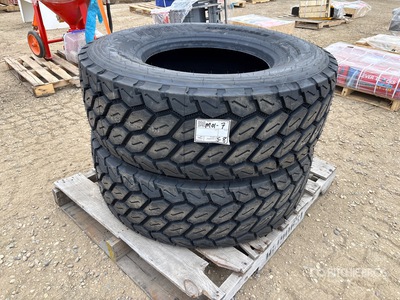 Quantity of (2) Boto 385/65R22.5 Banden (Unused)