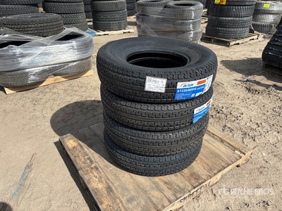Quantity of (4) Durun ST235/80R16 Trailer اطارات المواصلات (Unused)