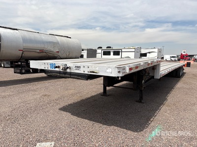 2015 Manac 13253C0B1 53 ft T/A Single Drop Step Deck Trailer
