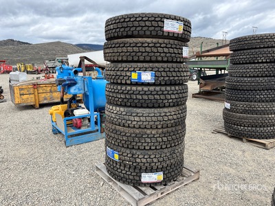Quantity of (8) Roadlux 11R24.5 Tires (Unused)