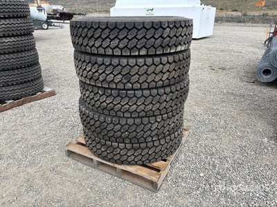 Quantity of (5) Sierra 11R24.5 Tires (Unused)