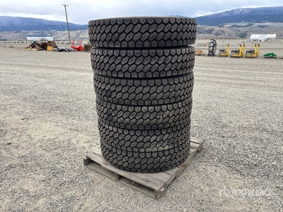 Quantity of (6) Sierra 11R24.5 Tires (Unused)