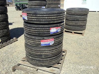 Quantity of (5) Terraking 225/70R/24.5 Tires
