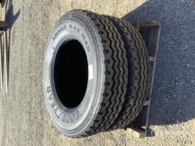Quantity of (2) 11/24.5 Tires