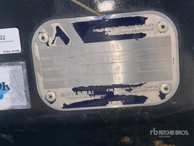 2023 Hyundai HX85A Tracked Excavator