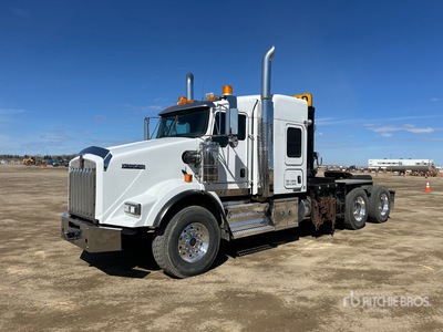 2015 Kenworth T800 6x4 Sleeper ウィンチトレーラー