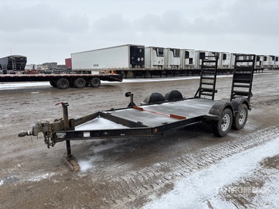 2020 Miska 14 ft T/A Trailer utilitario