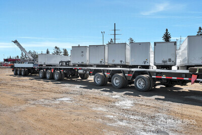 2015 Goldhofer 9 Axle Extendable Remolque modular