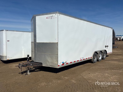 2018 Cross 824 24 ft Tri/A Enclosed Trailer