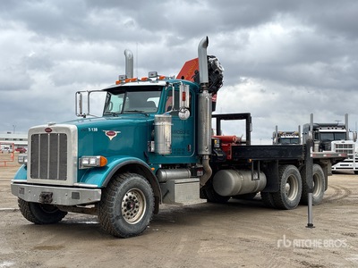 2011 Palfinger PK20002 Performance Knuckle Boom on 2008 Peterbilt 367 6x4 Boom Truck