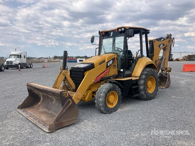 2017 Cat 416F2 4x4 Retroexcavadora / Graaflaadmachine