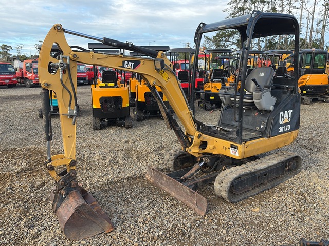 2017 Cat 301.7D Mini Excavator