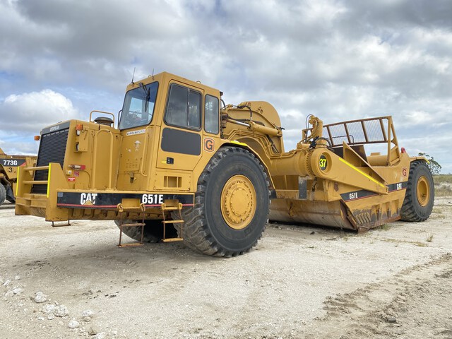 1997 Cat 651E Motor Scraper